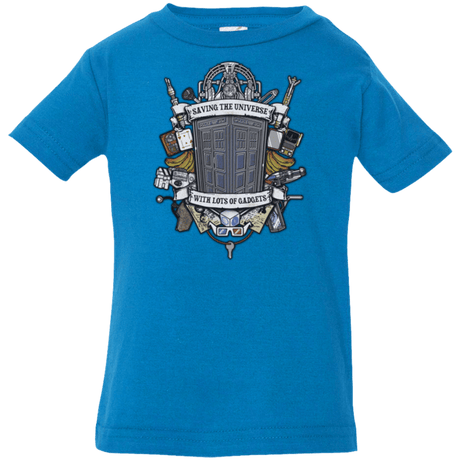 T-Shirts Cobalt / 6 Months Timelord Crest Infant PremiumT-Shirt