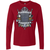 T-Shirts Cardinal / Small Timelord Crest Men's Premium Long Sleeve