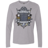 T-Shirts Heather Grey / Small Timelord Crest Men's Premium Long Sleeve