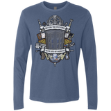 T-Shirts Indigo / Small Timelord Crest Men's Premium Long Sleeve