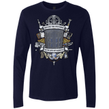 T-Shirts Midnight Navy / Small Timelord Crest Men's Premium Long Sleeve