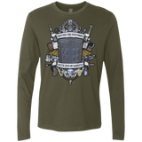T-Shirts Military Green / Small Timelord Crest Men's Premium Long Sleeve