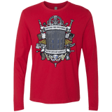 T-Shirts Red / Small Timelord Crest Men's Premium Long Sleeve