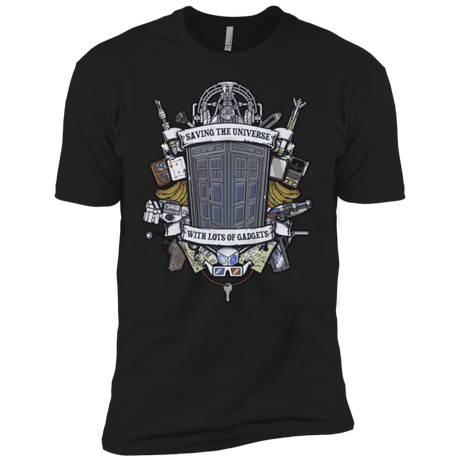 T-Shirts Black / X-Small Timelord Crest Men's Premium T-Shirt