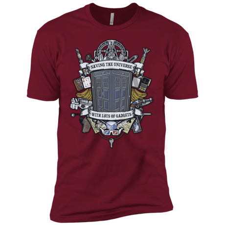 T-Shirts Cardinal / X-Small Timelord Crest Men's Premium T-Shirt