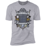 T-Shirts Heather Grey / X-Small Timelord Crest Men's Premium T-Shirt