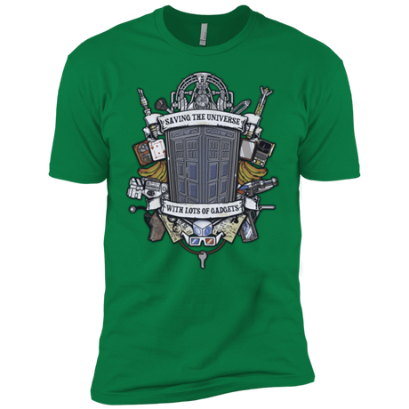 T-Shirts Kelly Green / X-Small Timelord Crest Men's Premium T-Shirt