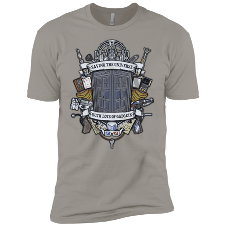 T-Shirts Light Grey / X-Small Timelord Crest Men's Premium T-Shirt