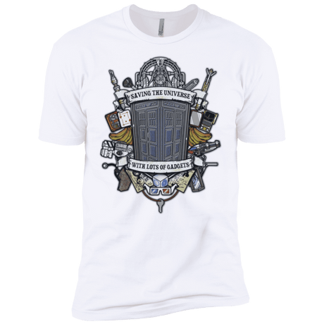 T-Shirts White / X-Small Timelord Crest Men's Premium T-Shirt