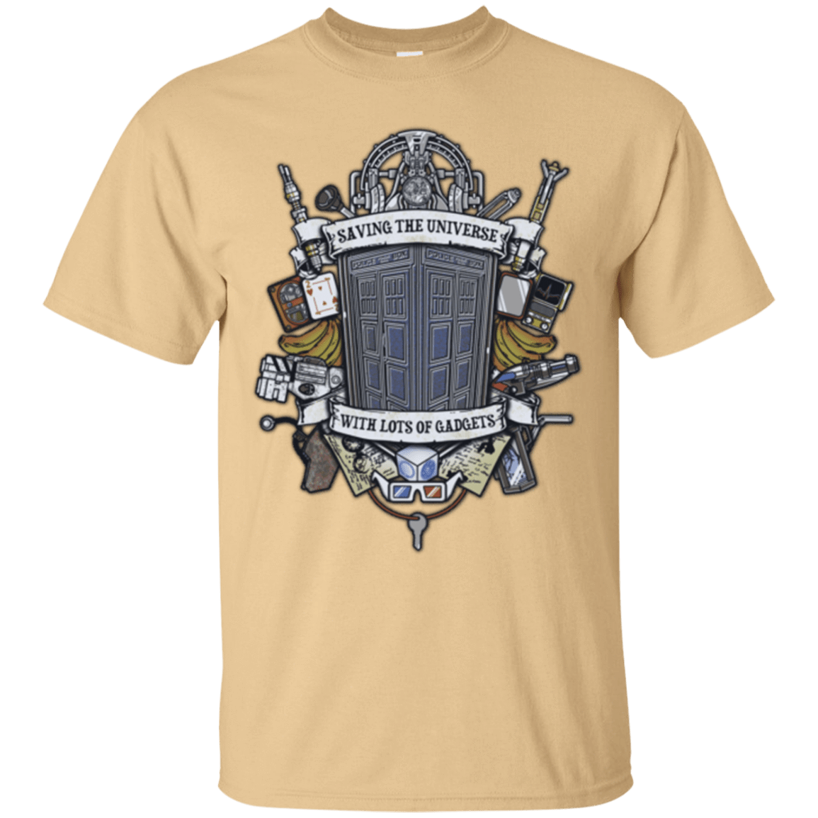 T-Shirts Vegas Gold / Small Timelord Crest T-Shirt