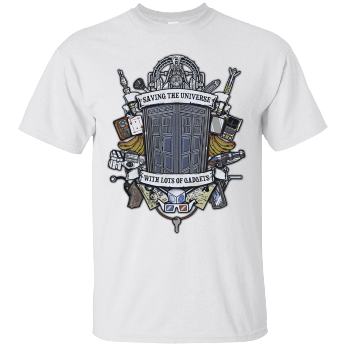 T-Shirts White / Small Timelord Crest T-Shirt