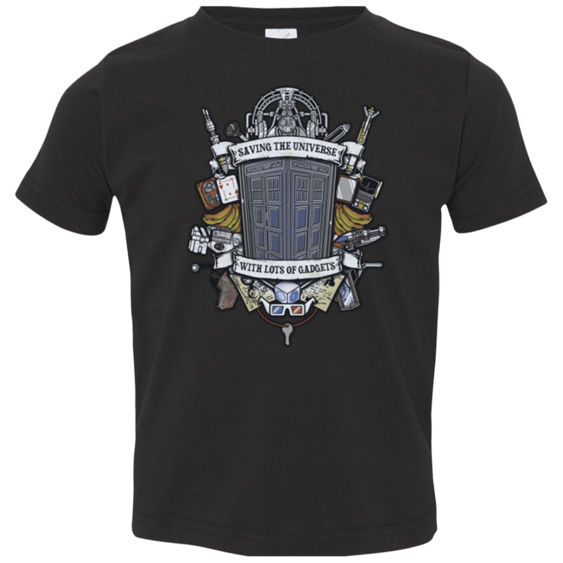 T-Shirts Black / 2T Timelord Crest Toddler Premium T-Shirt