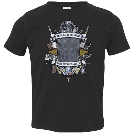 T-Shirts Black / 2T Timelord Crest Toddler Premium T-Shirt