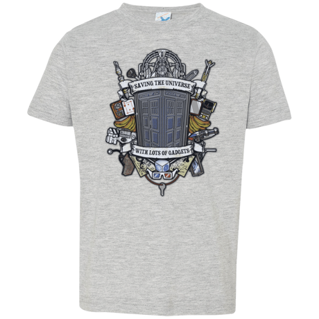 T-Shirts Heather / 2T Timelord Crest Toddler Premium T-Shirt