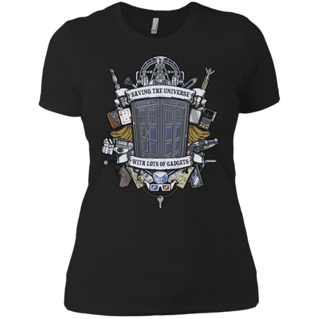 T-Shirts Black / X-Small Timelord Crest Women's Premium T-Shirt