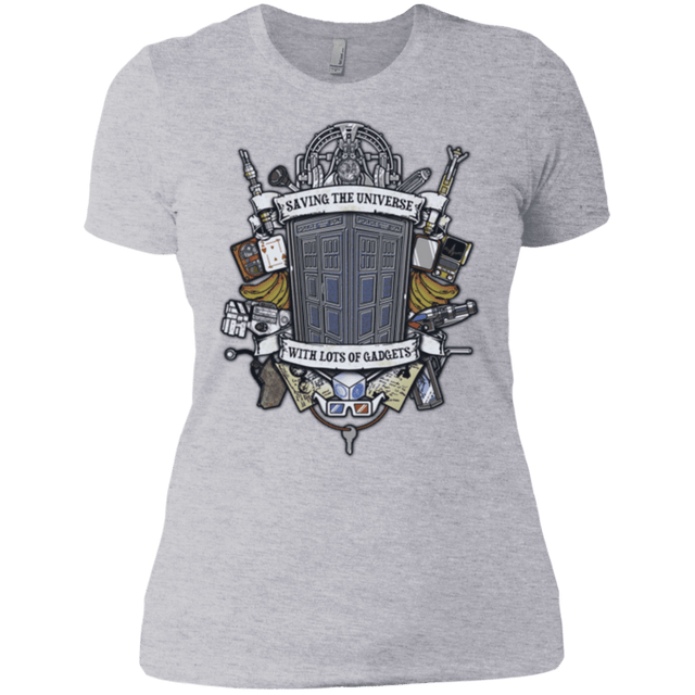 T-Shirts Heather Grey / X-Small Timelord Crest Women's Premium T-Shirt