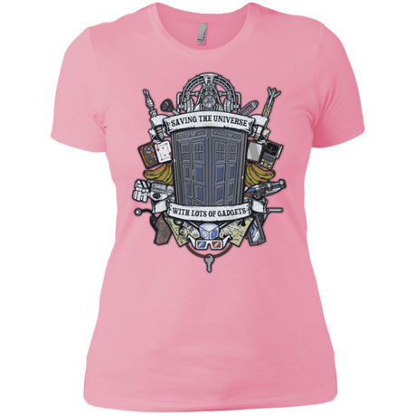 T-Shirts Light Pink / X-Small Timelord Crest Women's Premium T-Shirt
