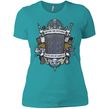 T-Shirts Tahiti Blue / X-Small Timelord Crest Women's Premium T-Shirt