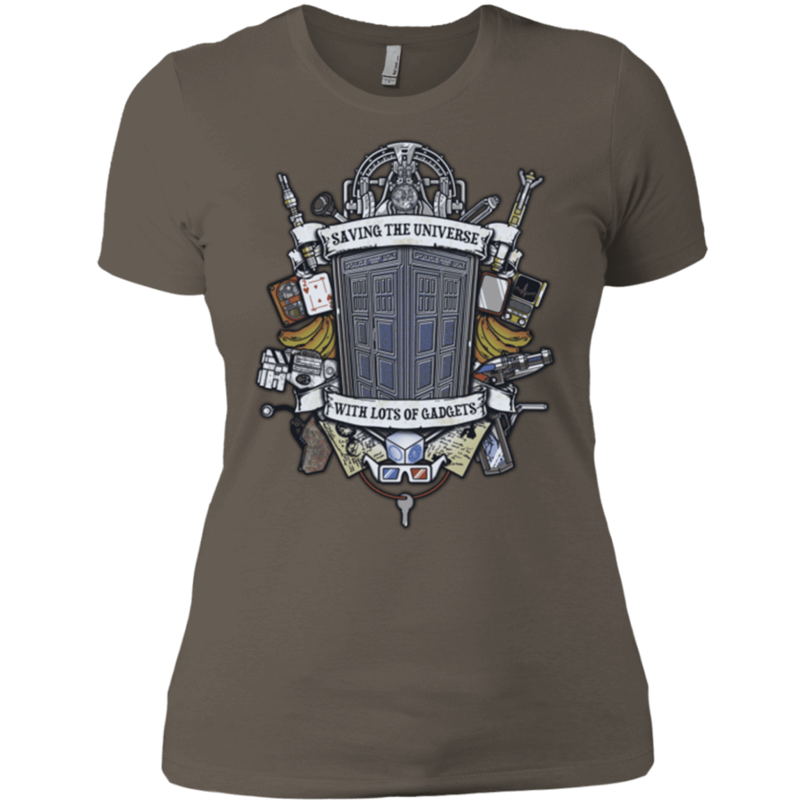 T-Shirts Warm Grey / X-Small Timelord Crest Women's Premium T-Shirt