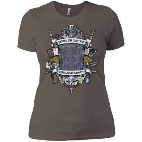 T-Shirts Warm Grey / X-Small Timelord Crest Women's Premium T-Shirt