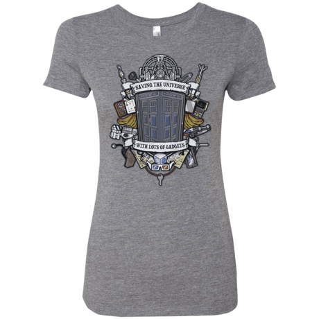 T-Shirts Premium Heather / Small Timelord Crest Women's Triblend T-Shirt