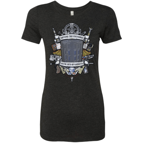 T-Shirts Vintage Black / Small Timelord Crest Women's Triblend T-Shirt