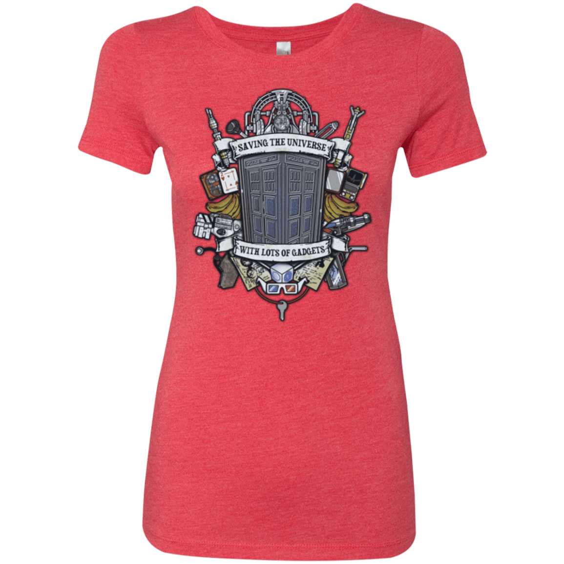 T-Shirts Vintage Red / Small Timelord Crest Women's Triblend T-Shirt