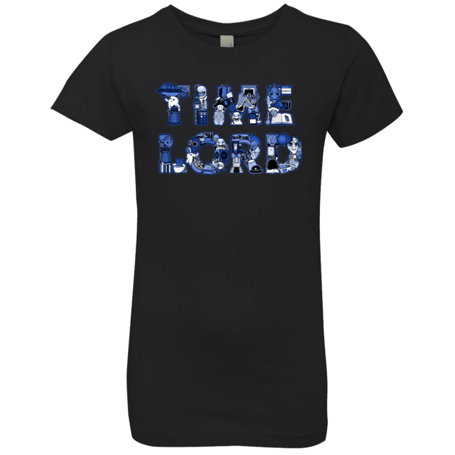 T-Shirts Black / YXS Timelord Girls Premium T-Shirt