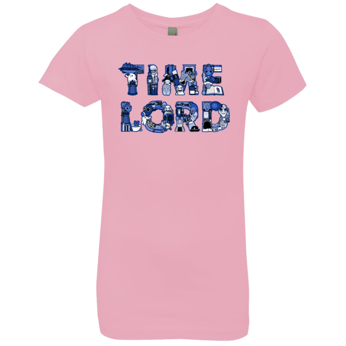 T-Shirts Light Pink / YXS Timelord Girls Premium T-Shirt