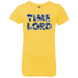 T-Shirts Vibrant Yellow / YXS Timelord Girls Premium T-Shirt