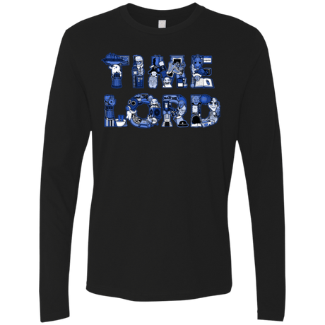 T-Shirts Black / Small Timelord Men's Premium Long Sleeve