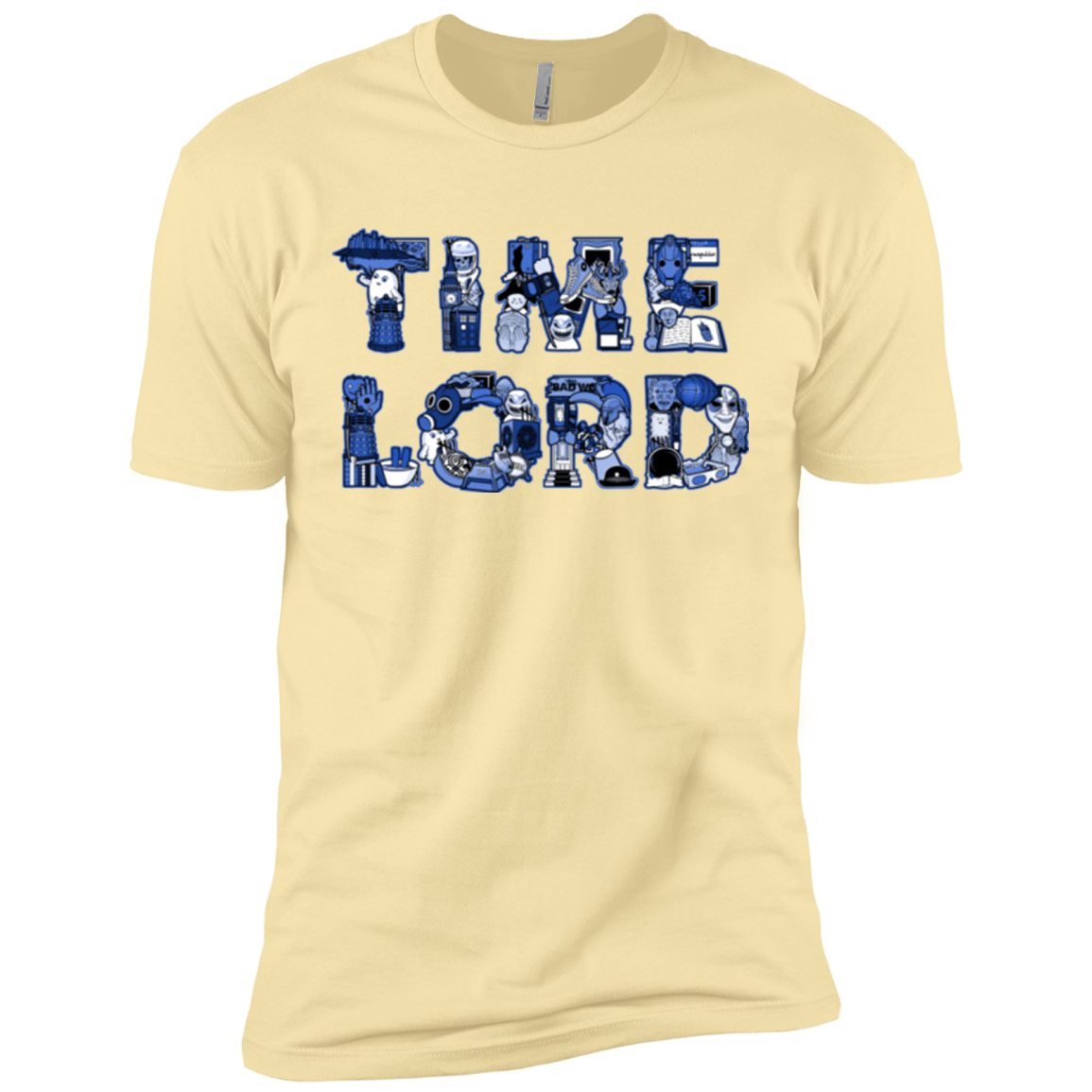 T-Shirts Banana Cream / X-Small Timelord Men's Premium T-Shirt