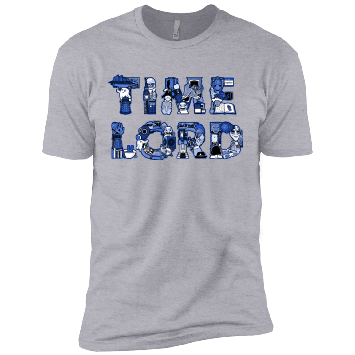 T-Shirts Heather Grey / X-Small Timelord Men's Premium T-Shirt