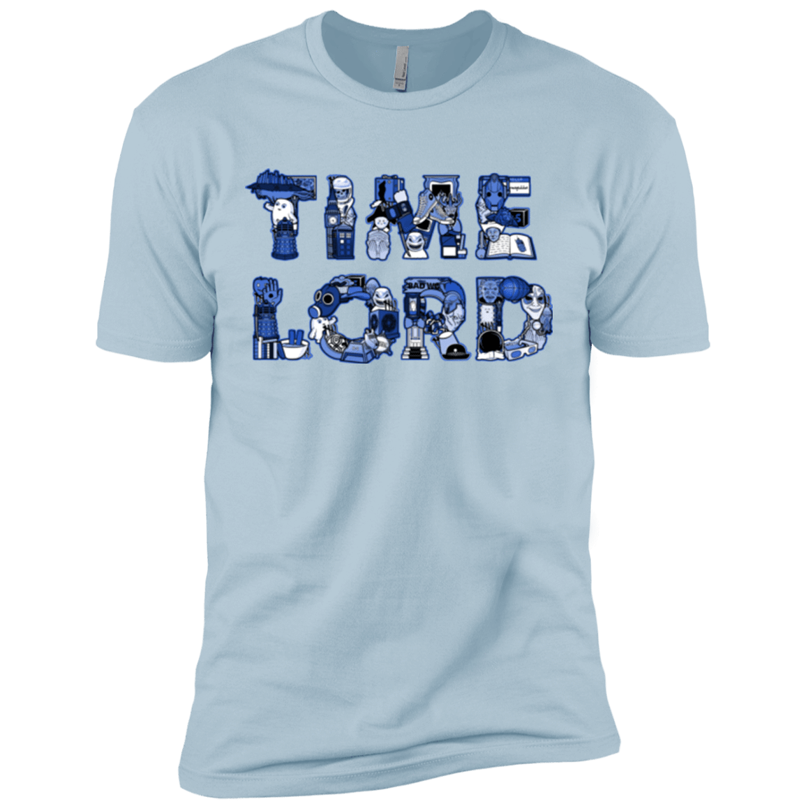 T-Shirts Light Blue / X-Small Timelord Men's Premium T-Shirt