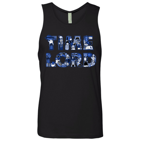 T-Shirts Black / Small Timelord Men's Premium Tank Top