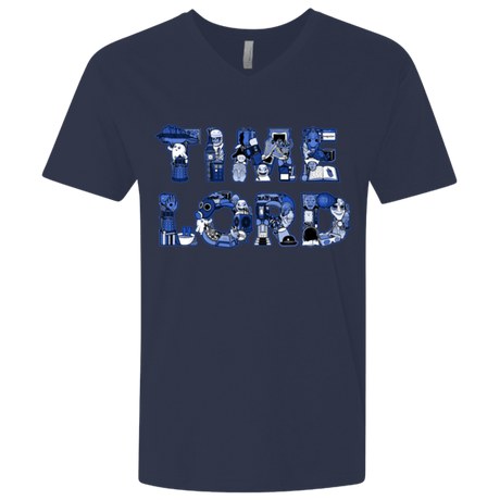 T-Shirts Midnight Navy / X-Small Timelord Men's Premium V-Neck