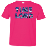 T-Shirts Hot Pink / 2T Timelord Toddler Premium T-Shirt