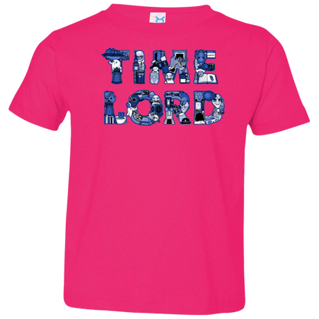 T-Shirts Hot Pink / 2T Timelord Toddler Premium T-Shirt