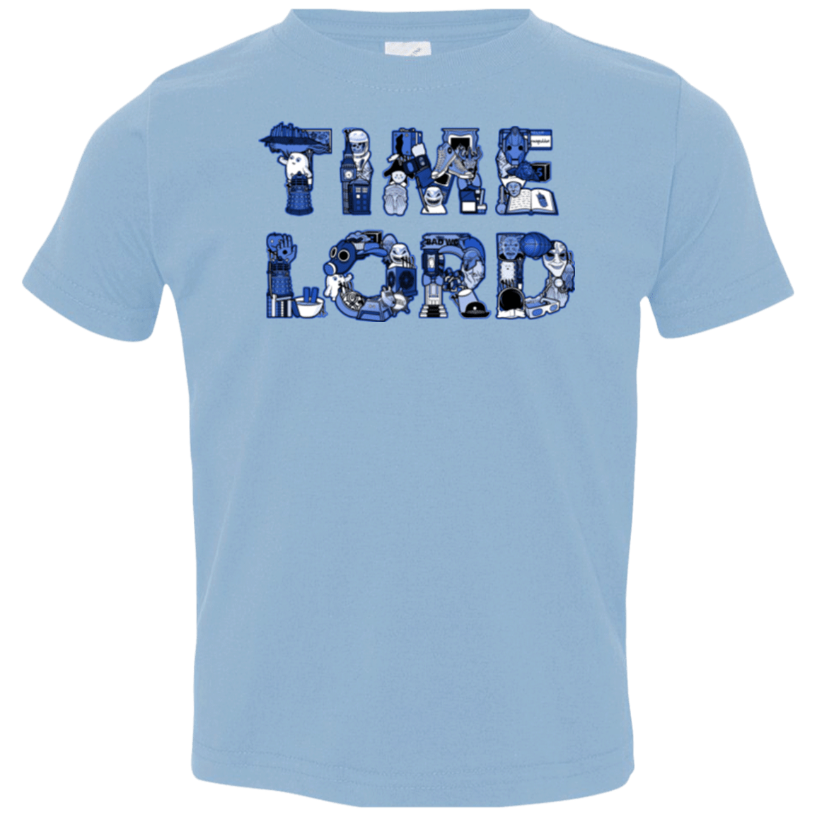 T-Shirts Light Blue / 2T Timelord Toddler Premium T-Shirt