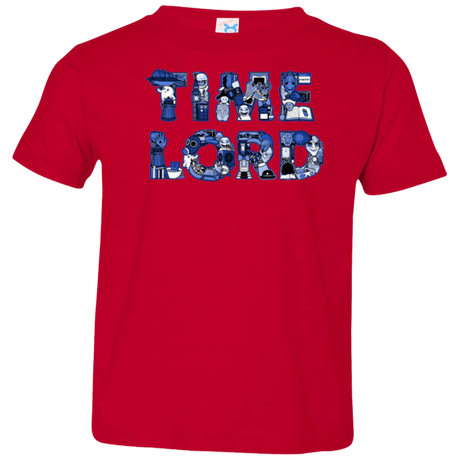 T-Shirts Red / 2T Timelord Toddler Premium T-Shirt