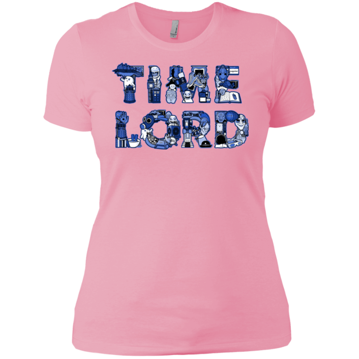 T-Shirts Light Pink / X-Small Timelord Women's Premium T-Shirt
