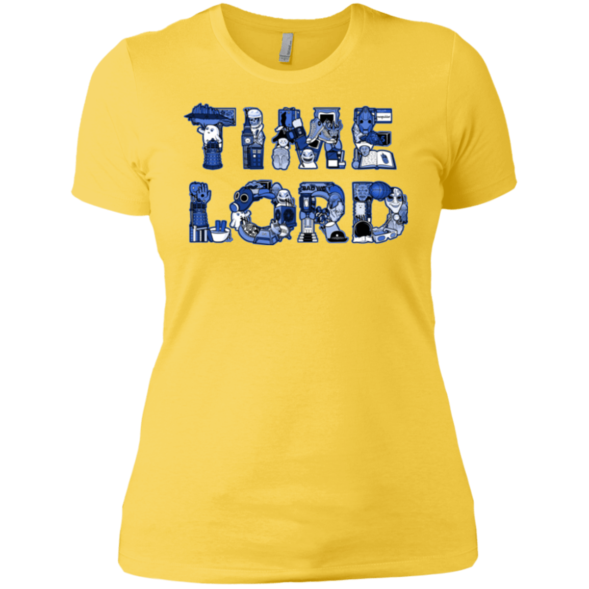 T-Shirts Vibrant Yellow / X-Small Timelord Women's Premium T-Shirt