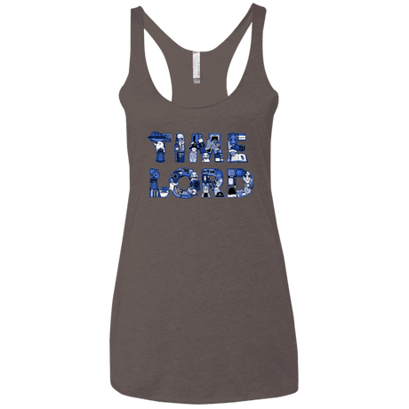 T-Shirts Macchiato / X-Small Timelord Women's Triblend Racerback Tank