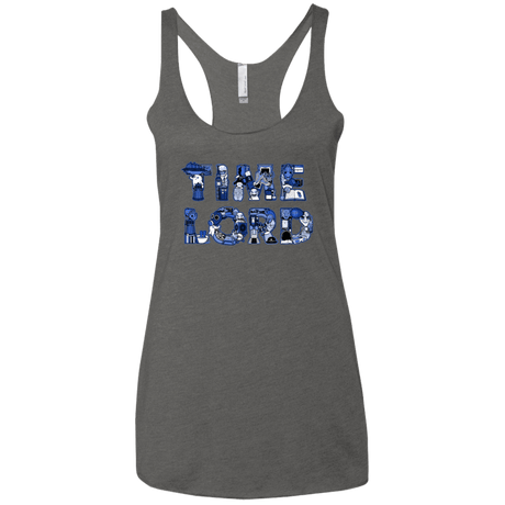T-Shirts Premium Heather / X-Small Timelord Women's Triblend Racerback Tank