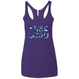 T-Shirts Purple / X-Small Timelord Women's Triblend Racerback Tank
