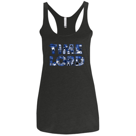 T-Shirts Vintage Black / X-Small Timelord Women's Triblend Racerback Tank