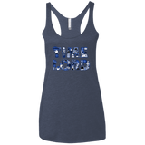 T-Shirts Vintage Navy / X-Small Timelord Women's Triblend Racerback Tank
