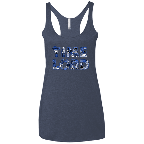 T-Shirts Vintage Navy / X-Small Timelord Women's Triblend Racerback Tank