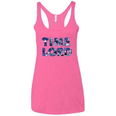 T-Shirts Vintage Pink / X-Small Timelord Women's Triblend Racerback Tank