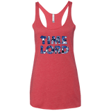 T-Shirts Vintage Red / X-Small Timelord Women's Triblend Racerback Tank